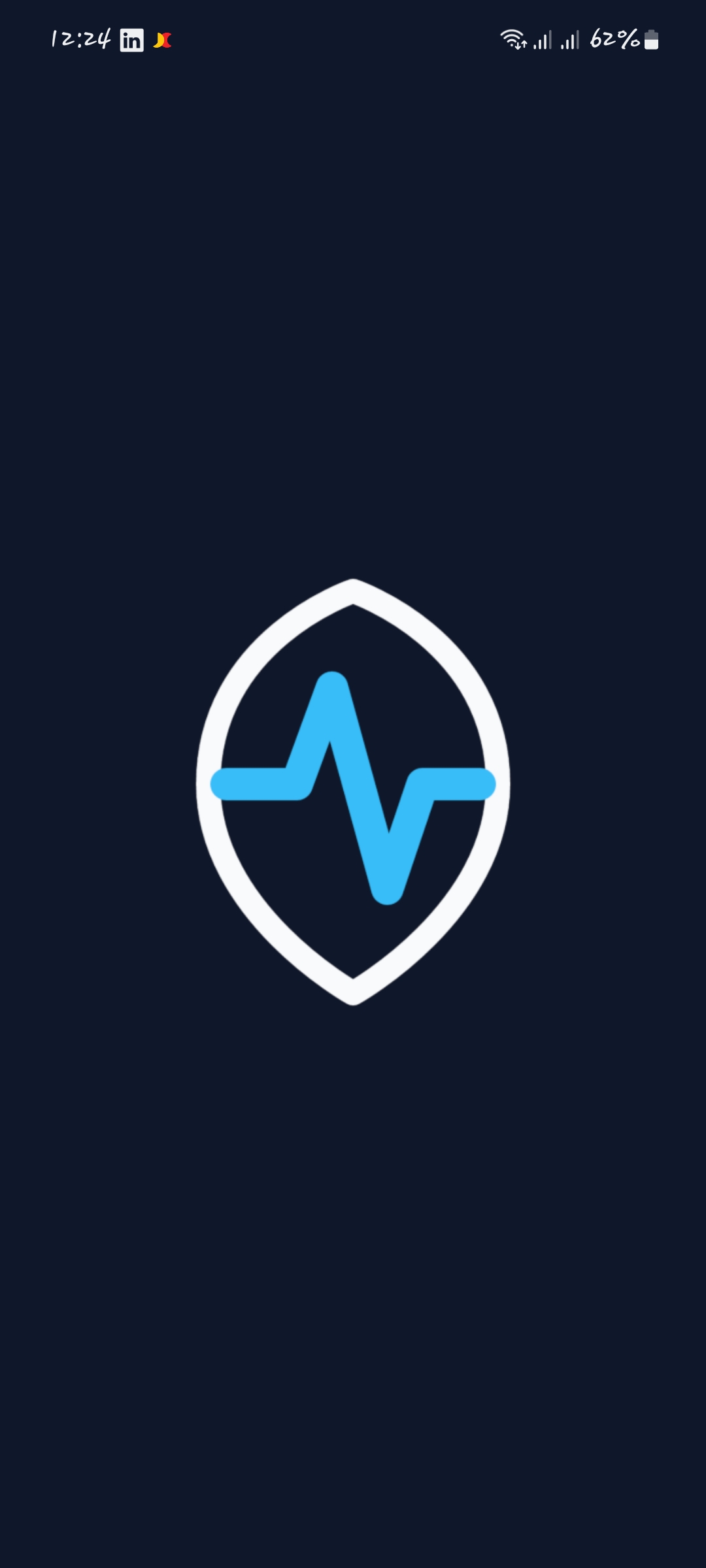 Health Track App Screen 1